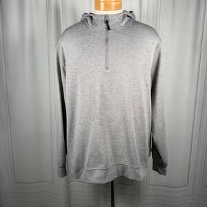 Nike Dry-Fit Sweater Knit Player Golf Hoodie Dust/White/Brushed Silver XXL